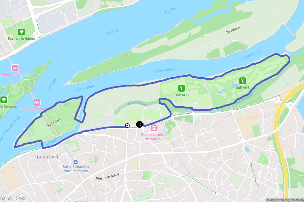 Saint-Sébastien-sur-Loire: routekaart voor buitenactiviteiten - France