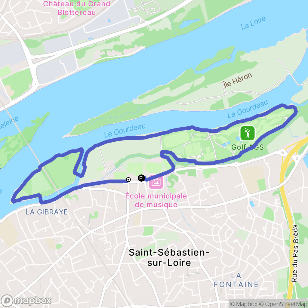 Saint-Sébastien-sur-Loire: routekaart voor buitenactiviteiten - France