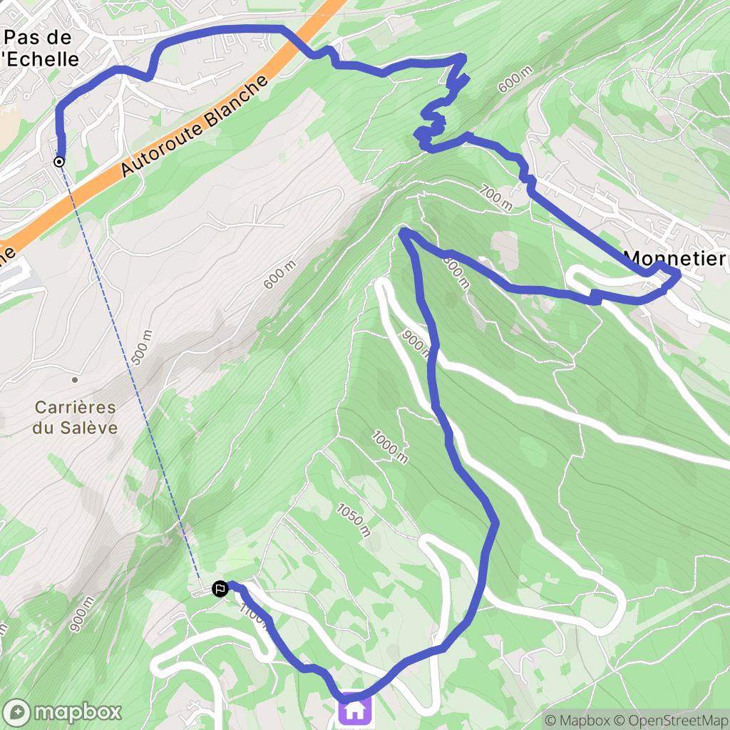 Etrembières: routekaart voor buitenactiviteiten - France