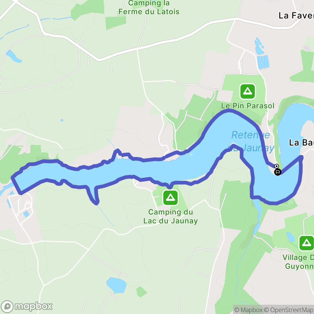 La Chapelle-Hermier: routekaart voor buitenactiviteiten - France