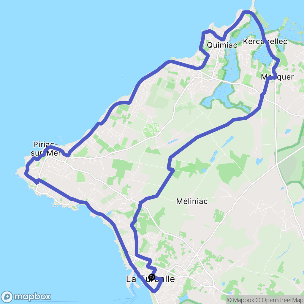 La Turballe: routekaart voor buitenactiviteiten - France