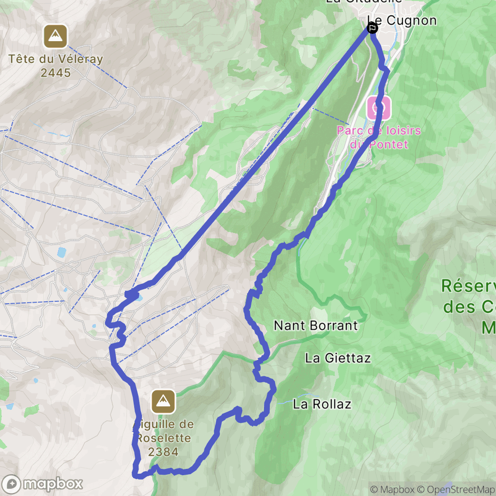 Les Contamines-Montjoie: routekaart voor buitenactiviteiten - France