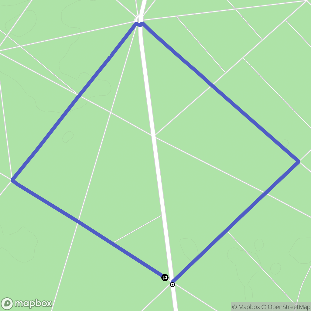 Abondant : carte du parcours de randonnée - France