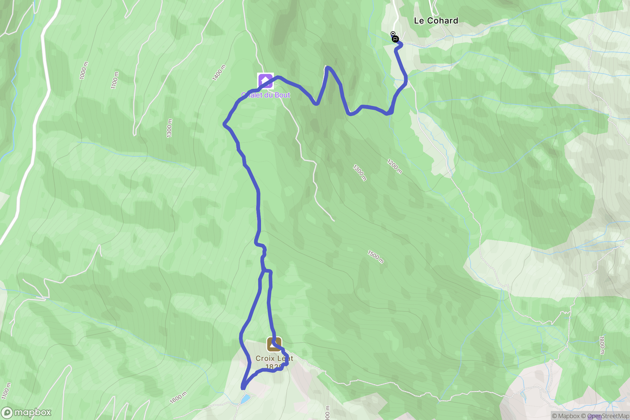 Le Haut-Bréda: routekaart voor buitenactiviteiten - France