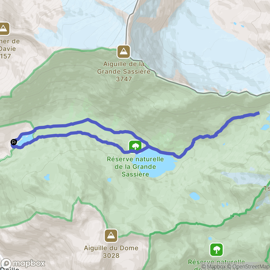 Tignes: routekaart voor buitenactiviteiten - France