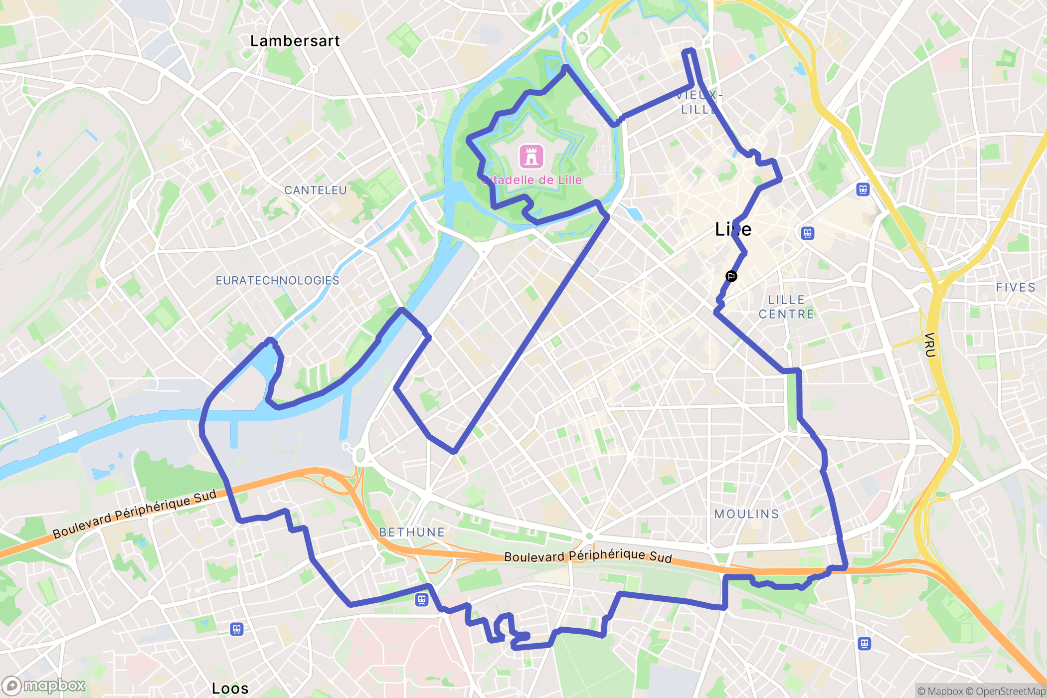 Lille: routekaart voor buitenactiviteiten - France