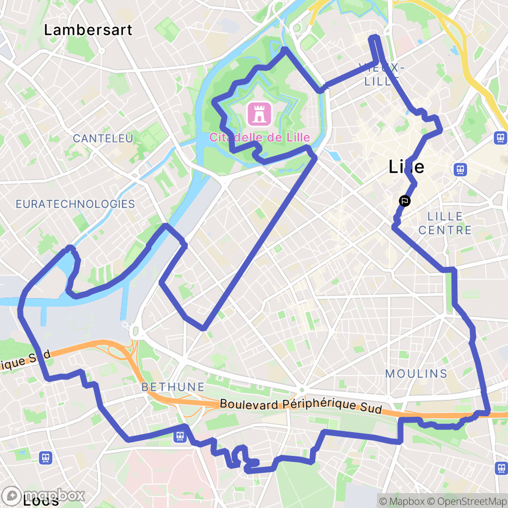 Lille: routekaart voor buitenactiviteiten - France