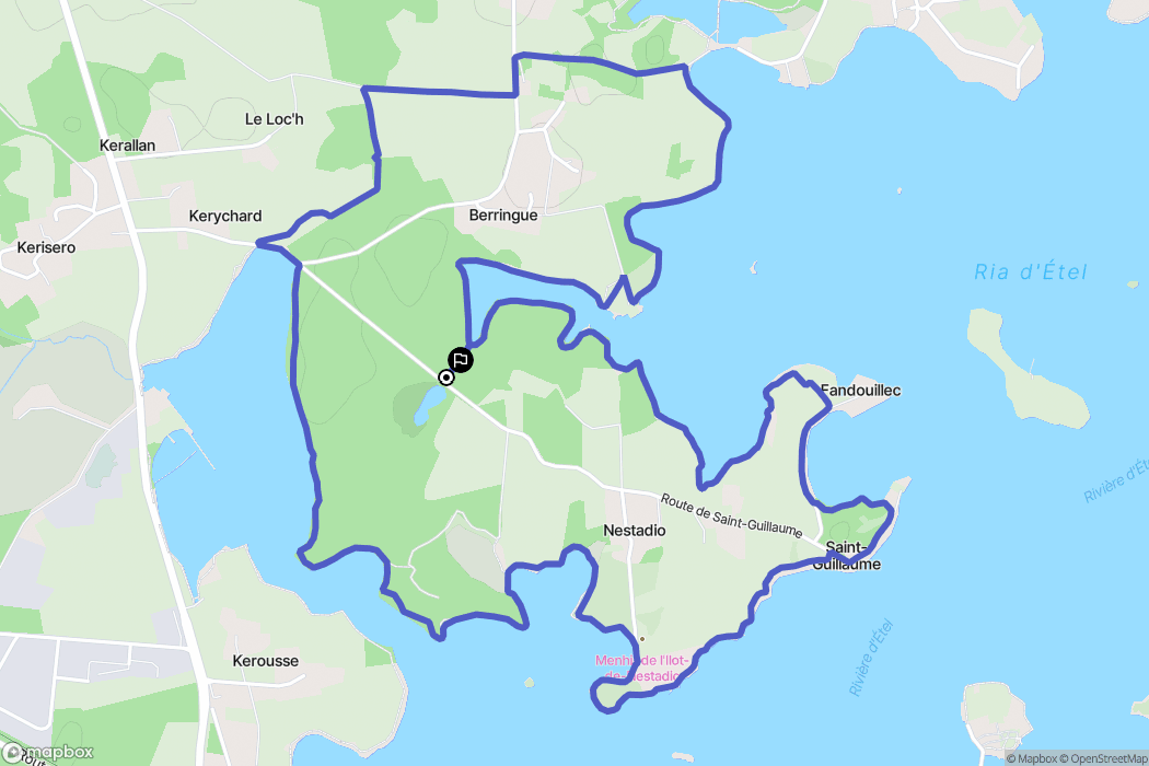 Plouhinec: routekaart voor buitenactiviteiten - France