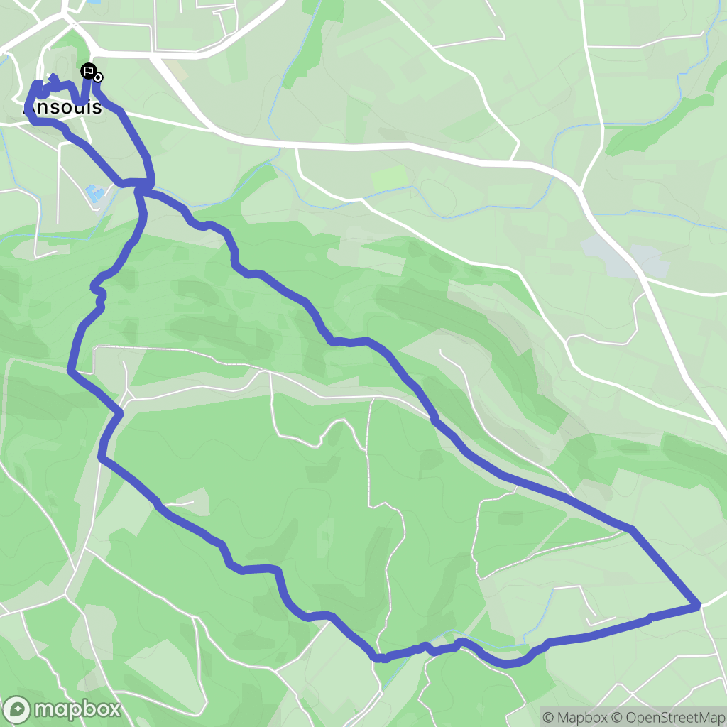 Ansouis: routekaart voor buitenactiviteiten - France