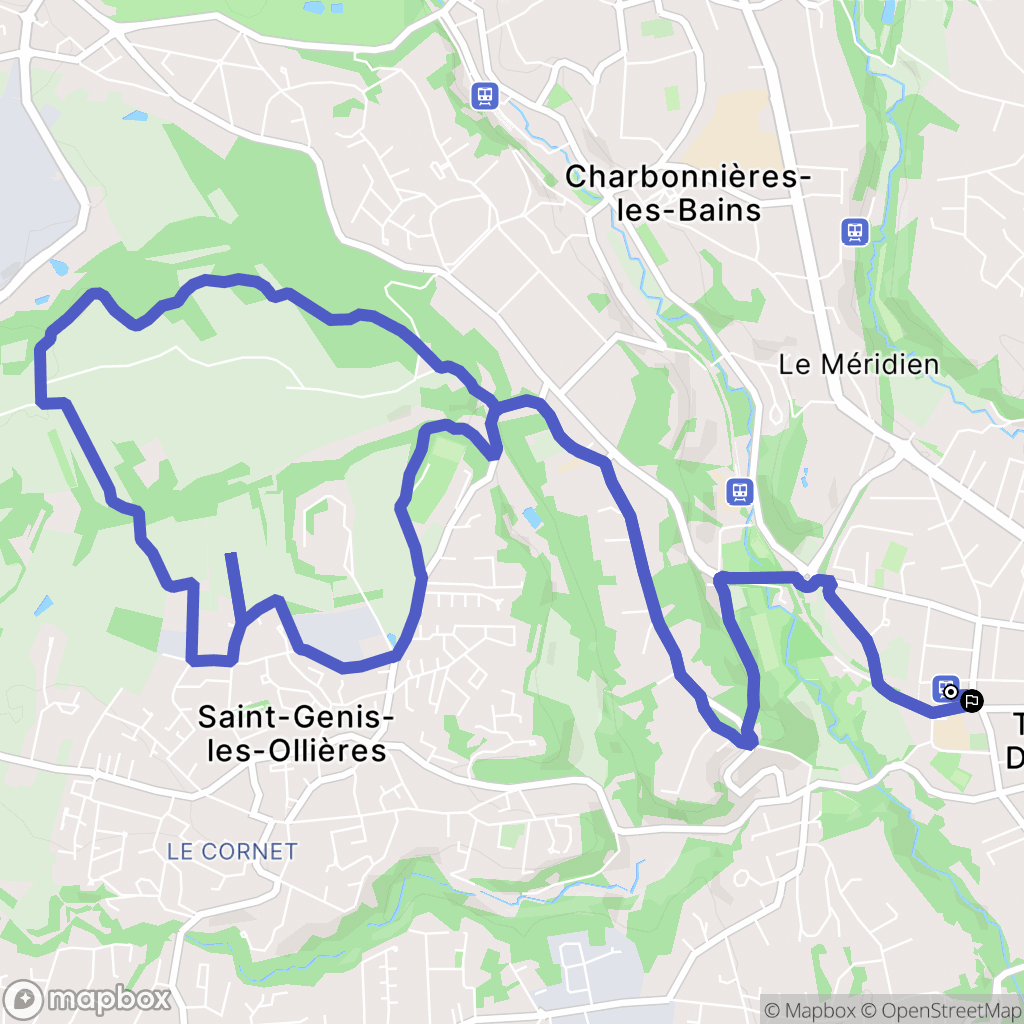 Tassin-la-Demi-Lune: routekaart voor buitenactiviteiten - France