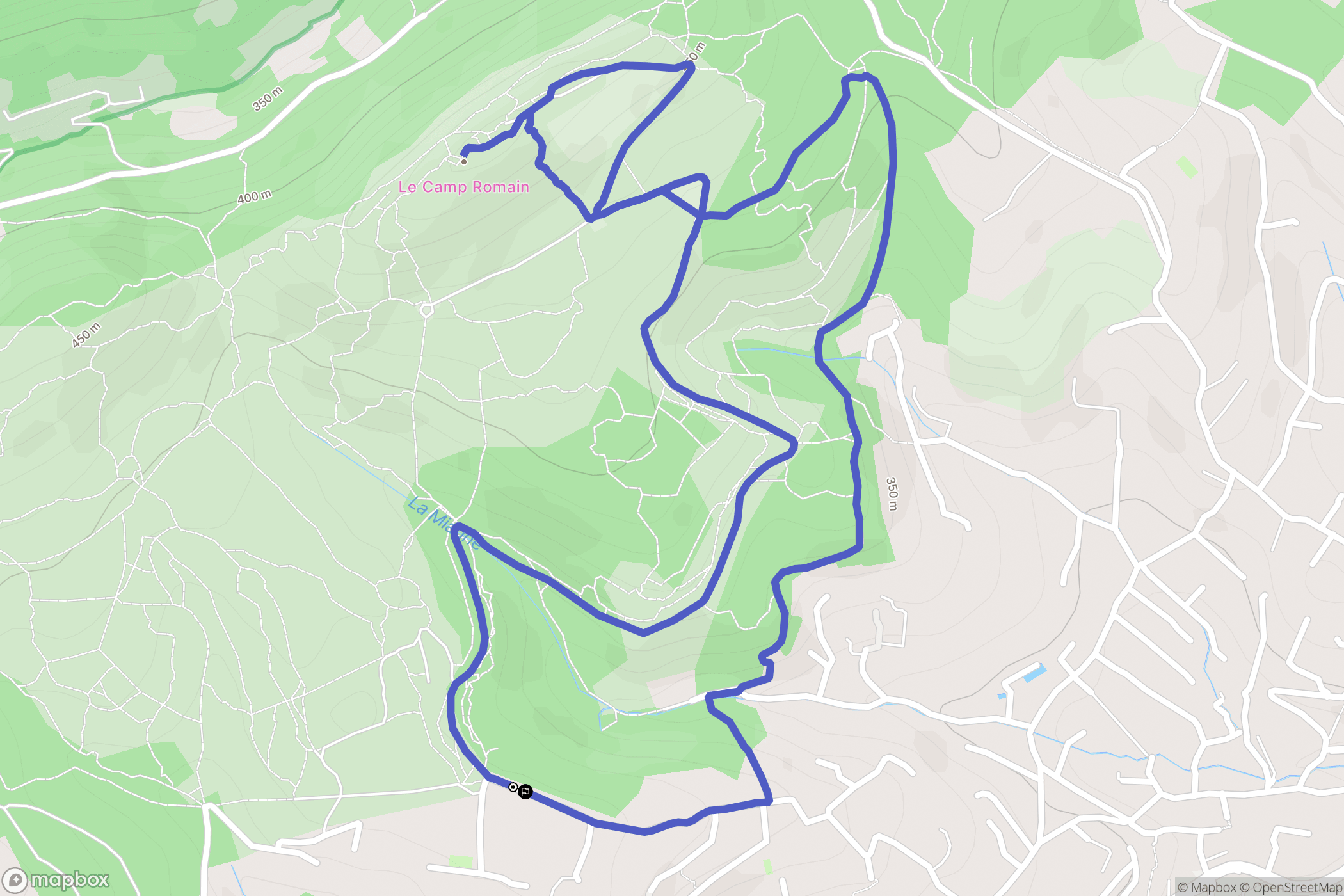 Le Rouret: routekaart voor buitenactiviteiten - France