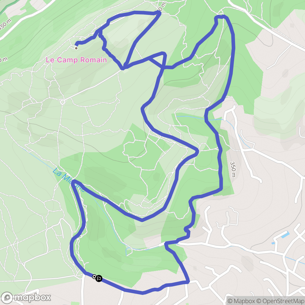 Le Rouret: routekaart voor buitenactiviteiten - France