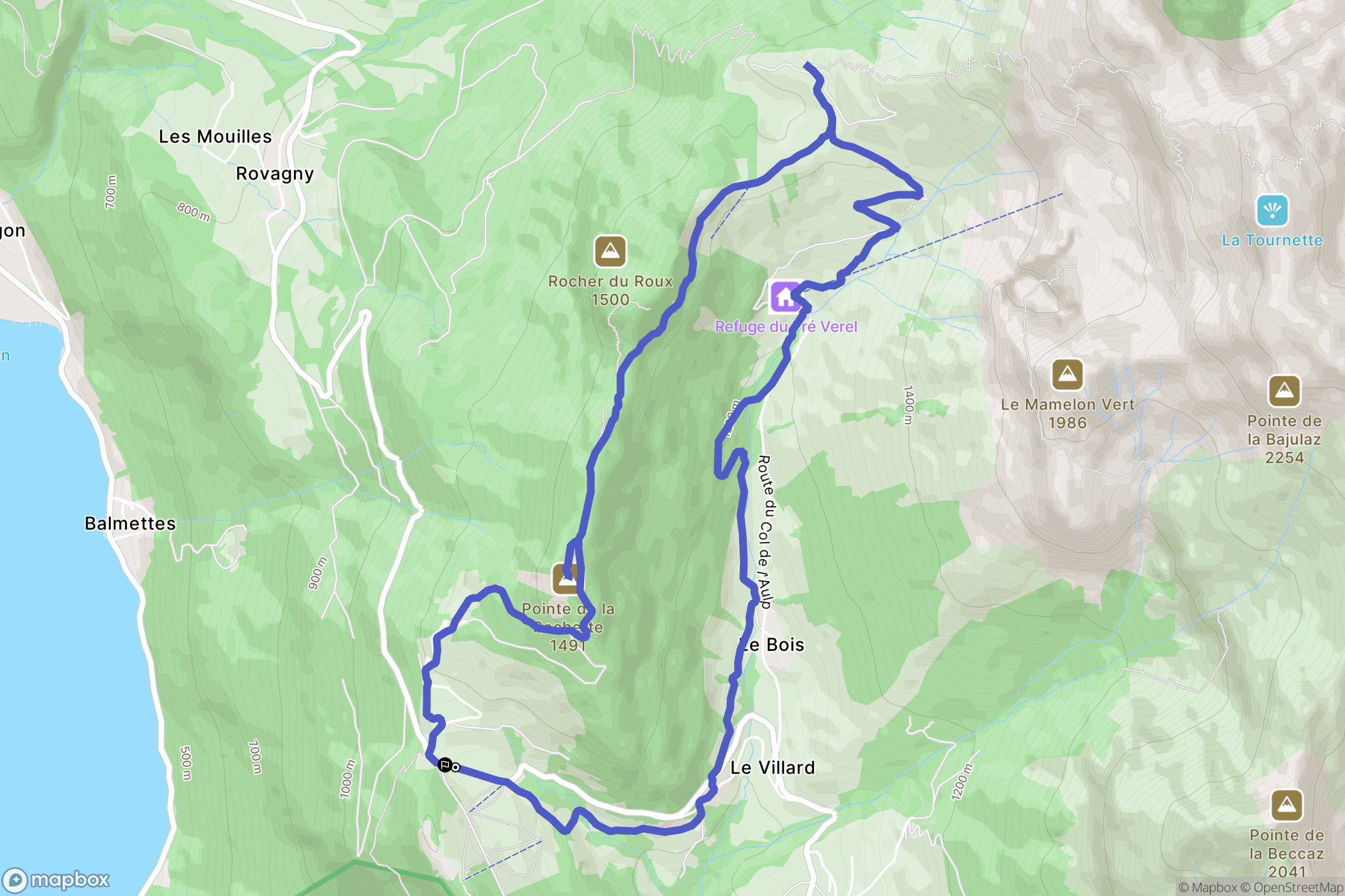 Talloires-Montmin: routekaart voor buitenactiviteiten - France