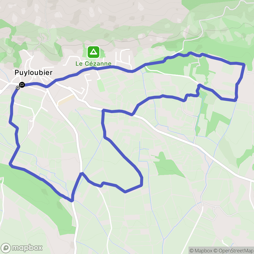 Puyloubier: routekaart voor buitenactiviteiten - France