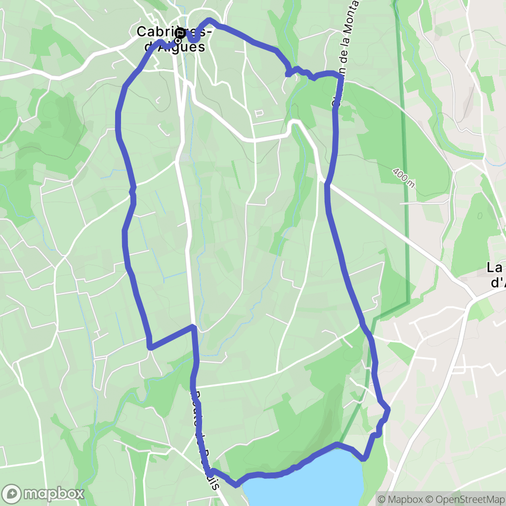 Cabrières-d'Aigues: routekaart voor buitenactiviteiten - France