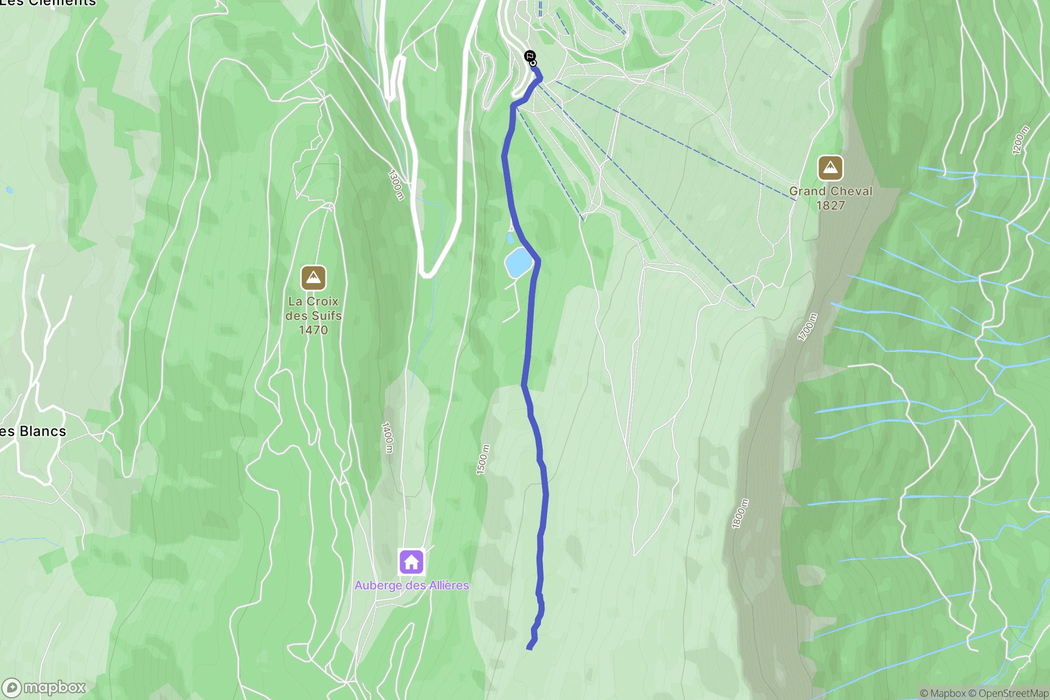 Lans-en-Vercors: routekaart voor buitenactiviteiten - France