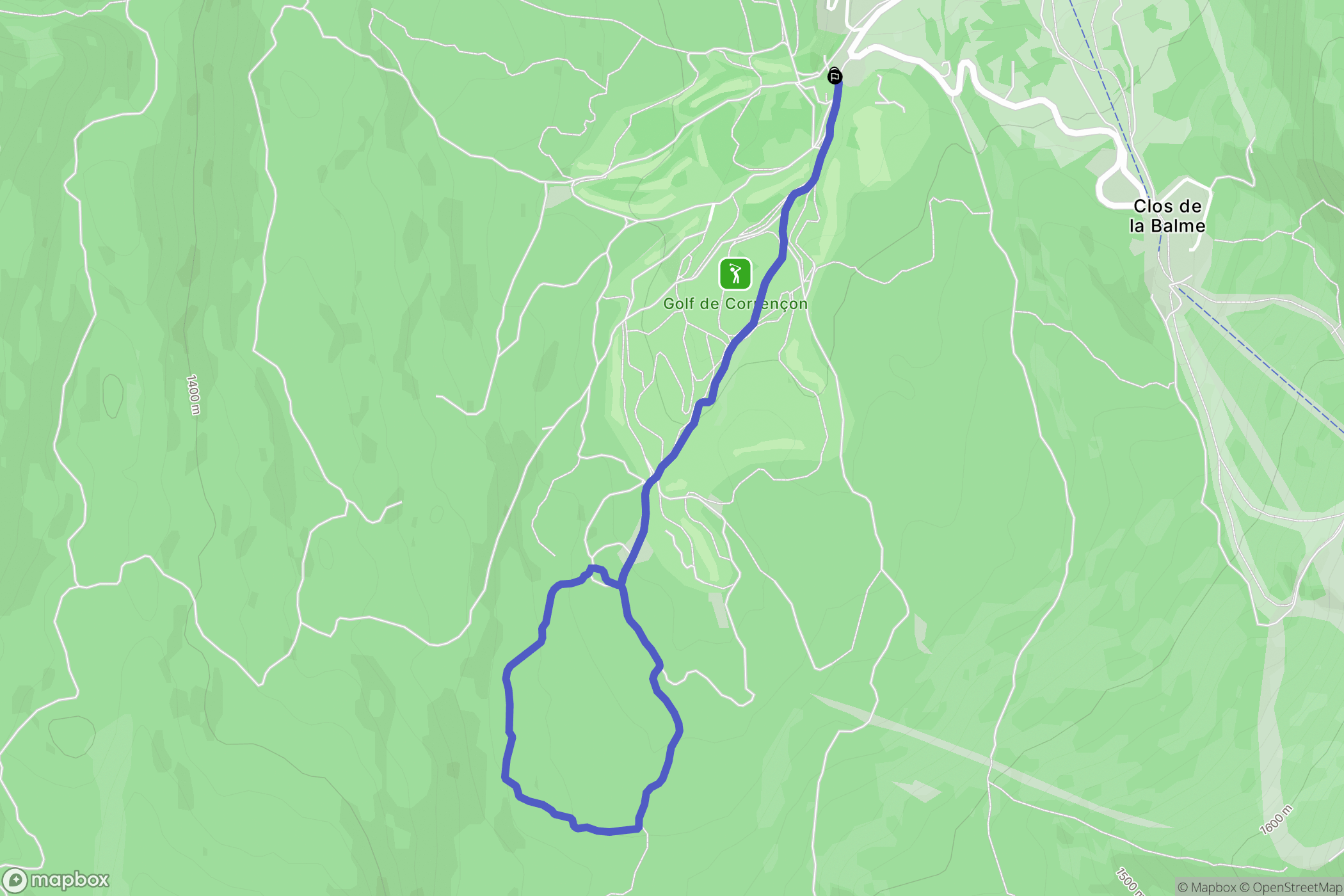 Corrençon-en-Vercors: routekaart voor buitenactiviteiten - France