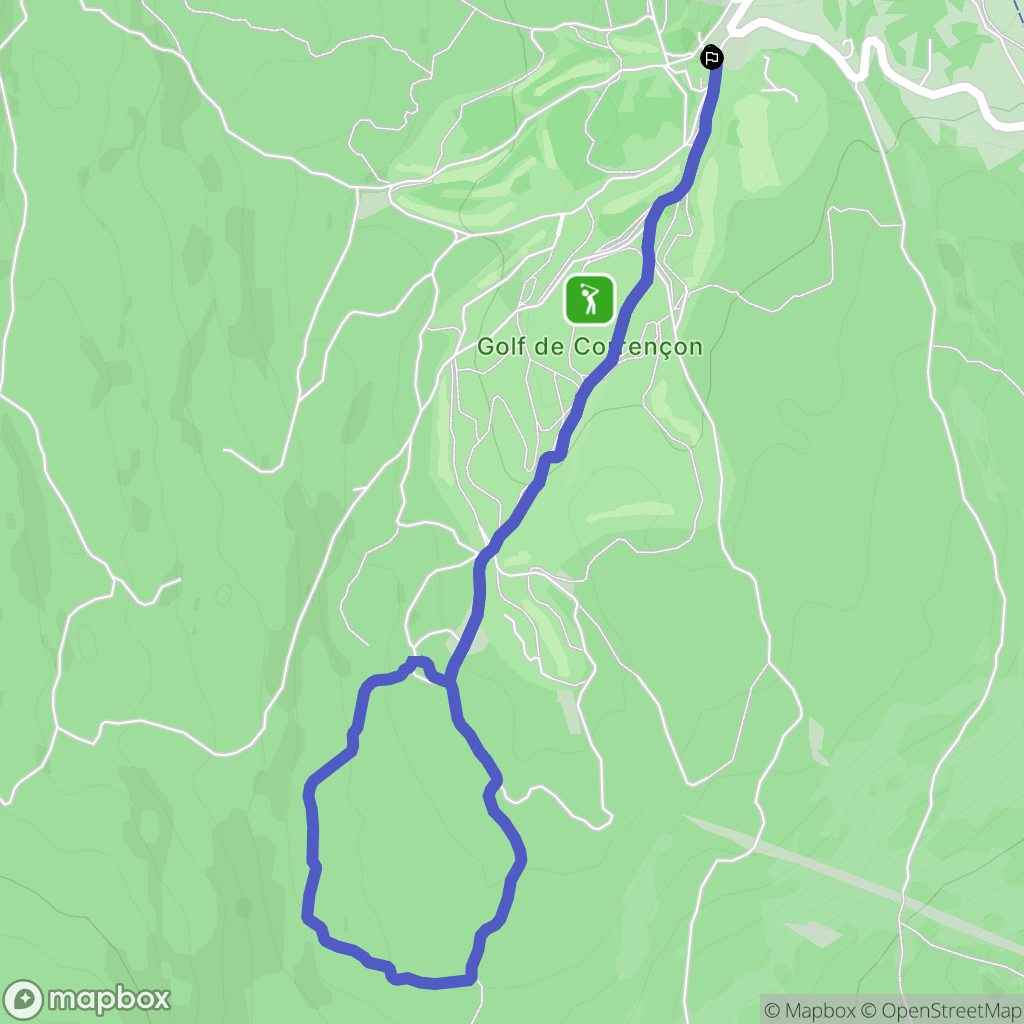 Corrençon-en-Vercors: routekaart voor buitenactiviteiten - France