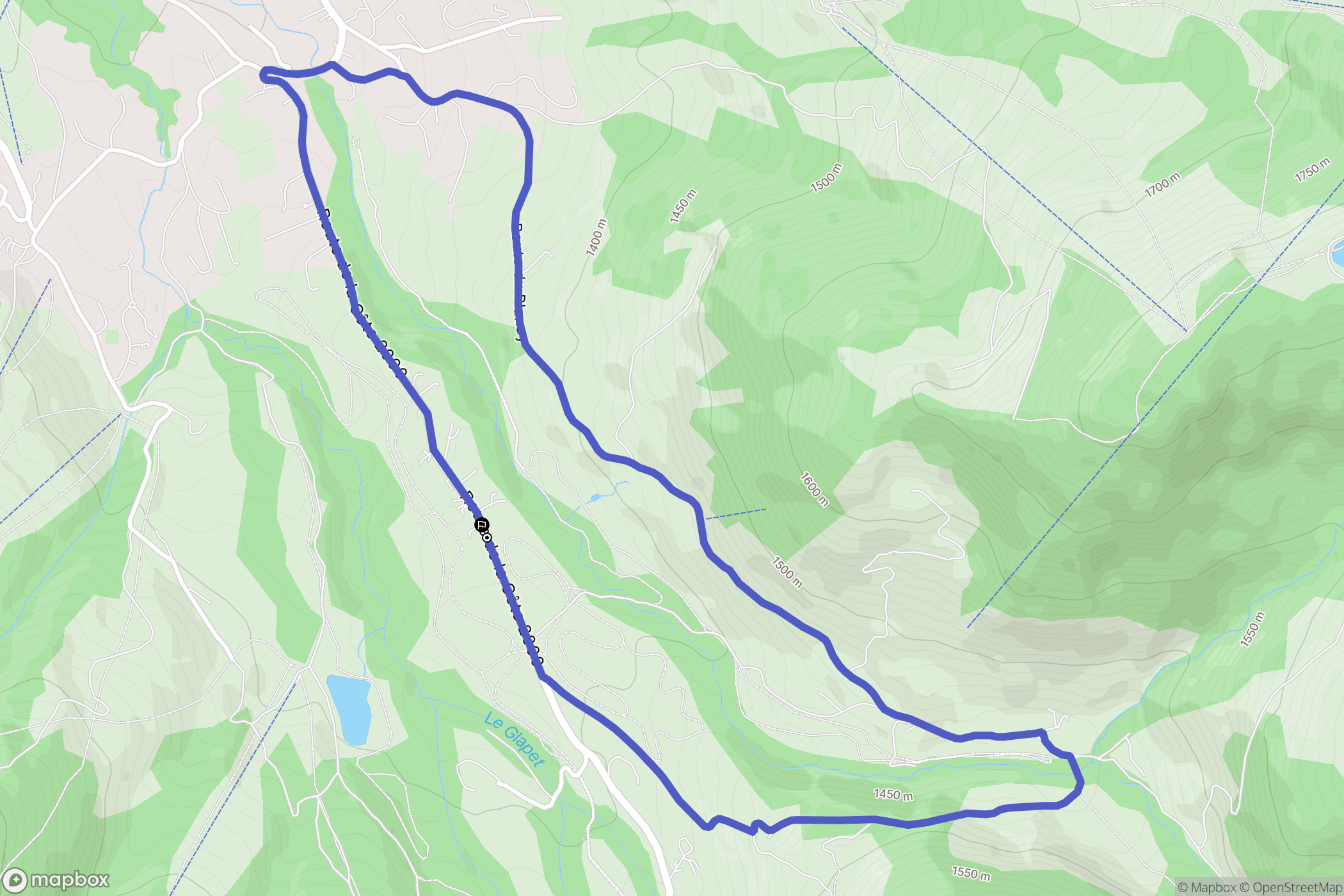 Megève: routekaart voor buitenactiviteiten - France