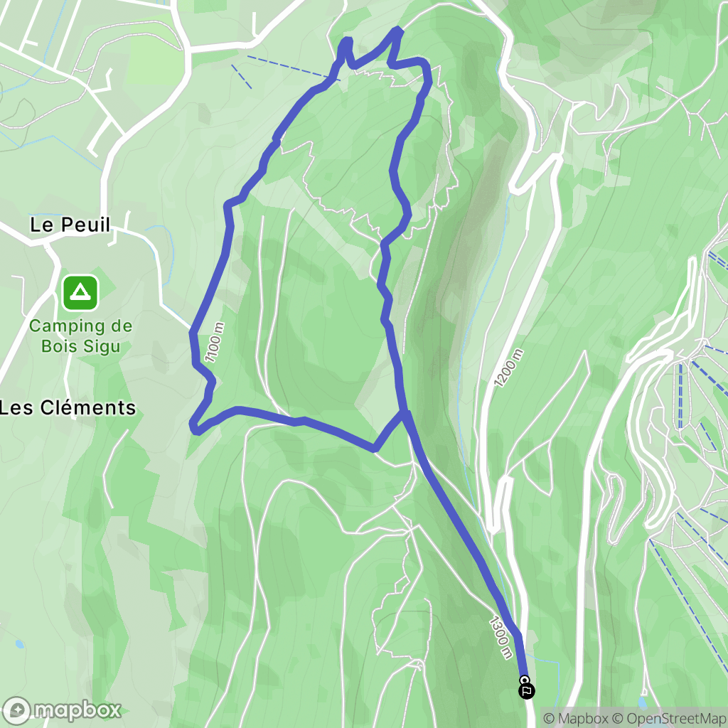 Lans-en-Vercors: routekaart voor buitenactiviteiten - France
