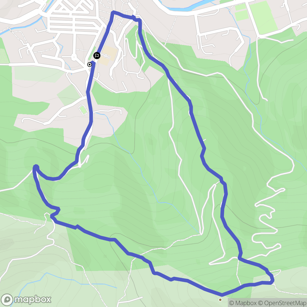 Collobrières: routekaart voor buitenactiviteiten - France