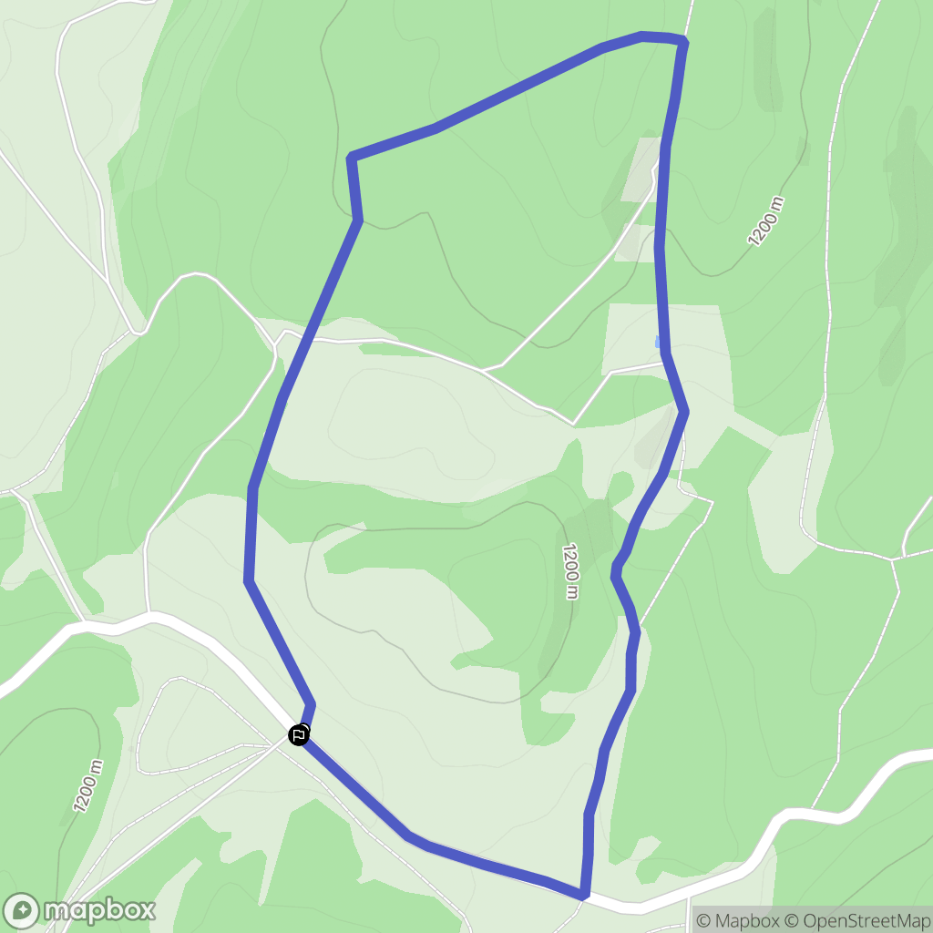 Valserhône : carte du parcours de randonnée - France