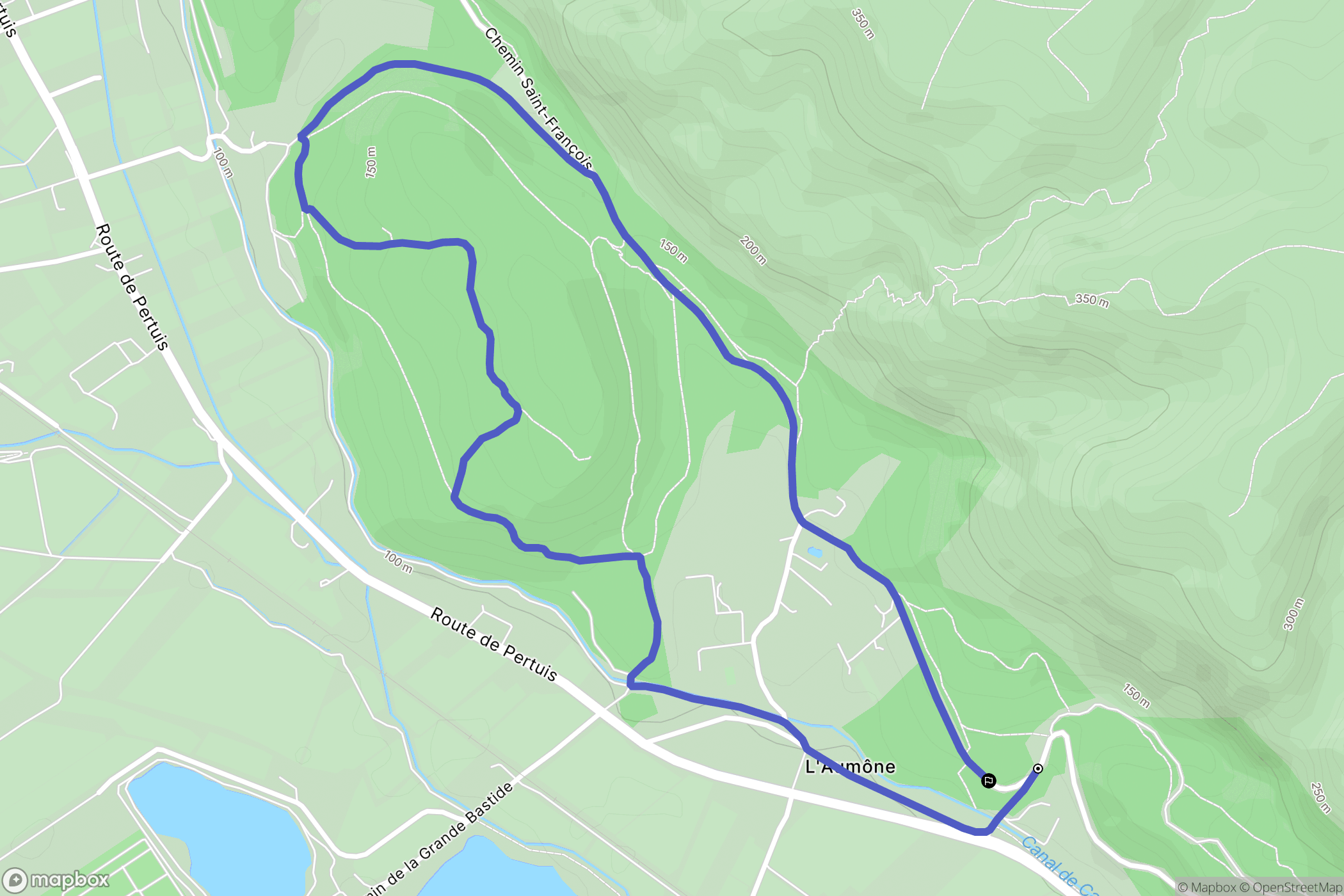 Cheval-Blanc: routekaart voor buitenactiviteiten - France