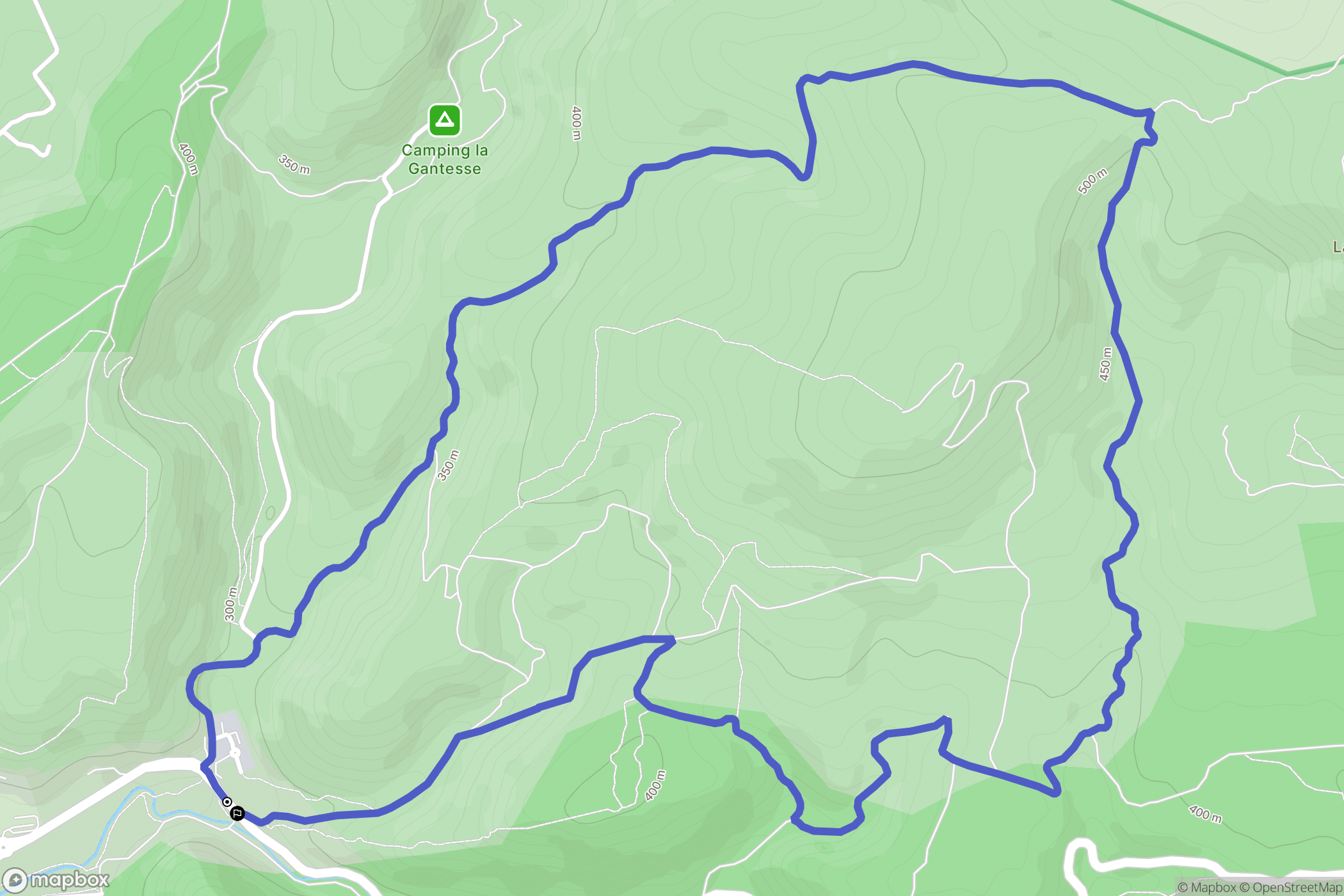Saint-Zacharie: routekaart voor buitenactiviteiten - France