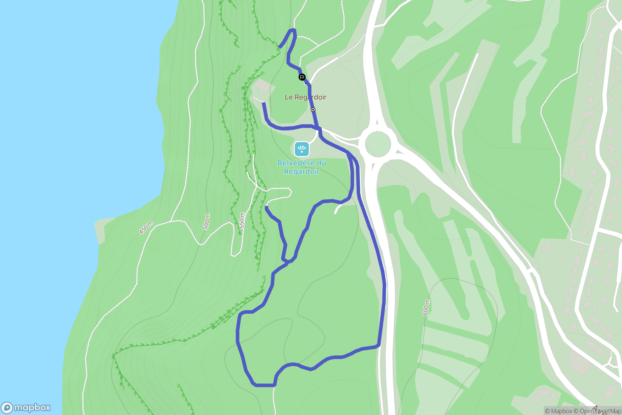 La Grange du Bois, Moirans-en-Montagne: routekaart voor buitenactiviteiten - France