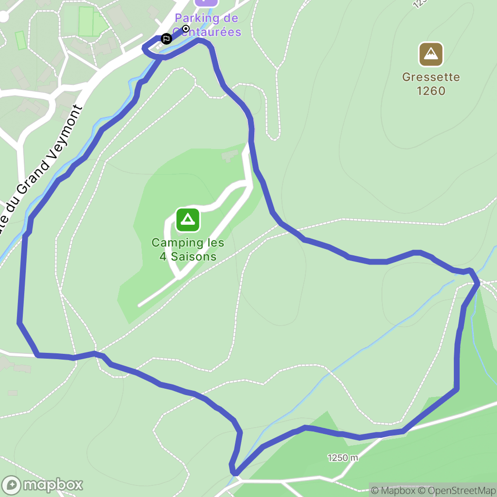 Gresse-en-Vercors: routekaart voor buitenactiviteiten - France