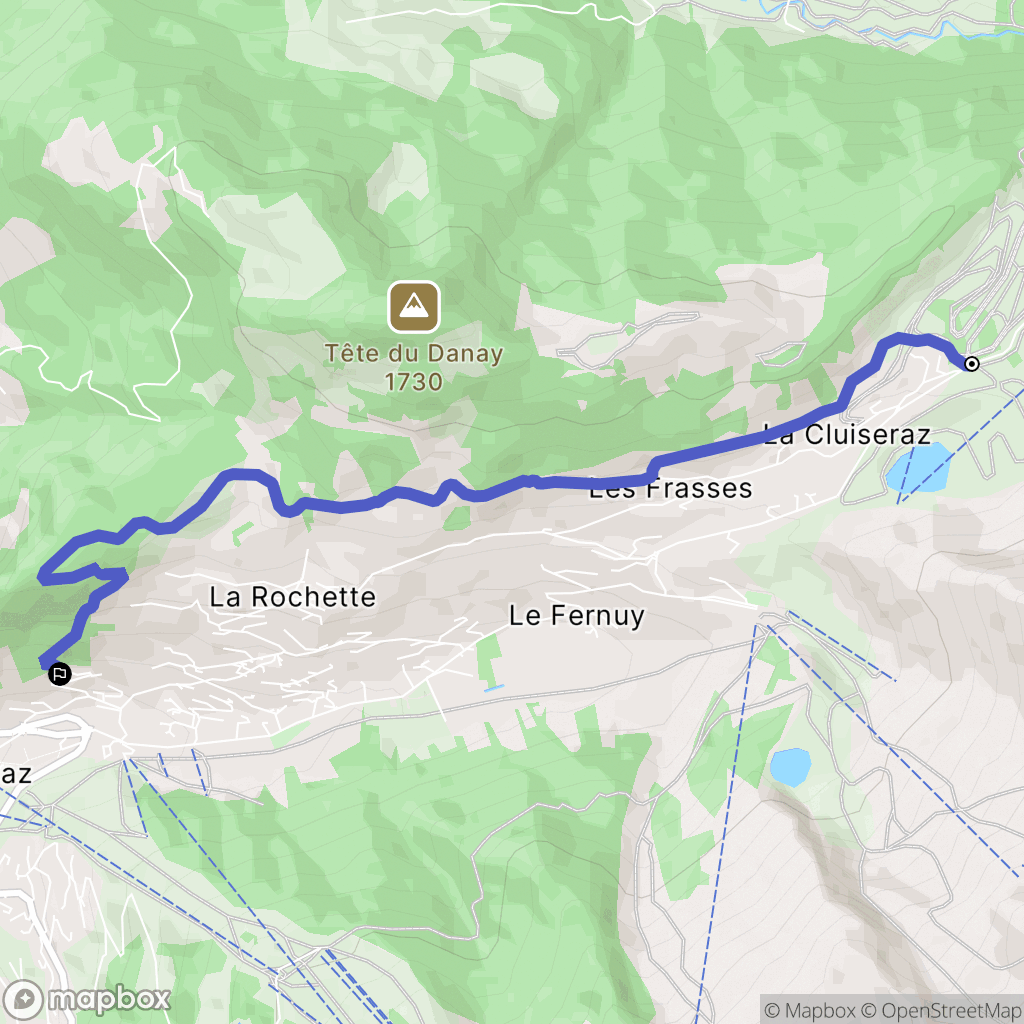 La Clusaz: routekaart voor buitenactiviteiten - France