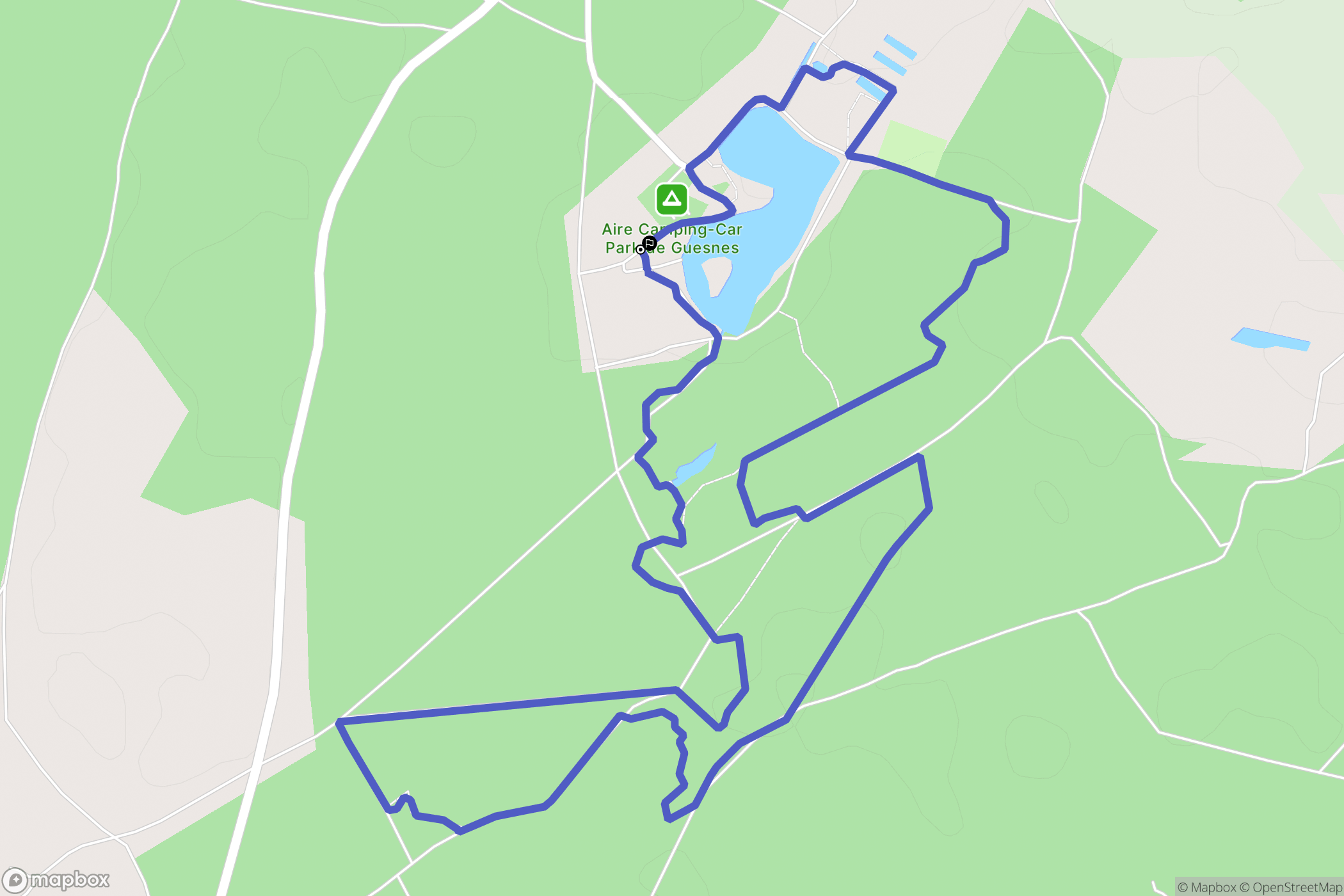 Guesnes: routekaart voor buitenactiviteiten - France