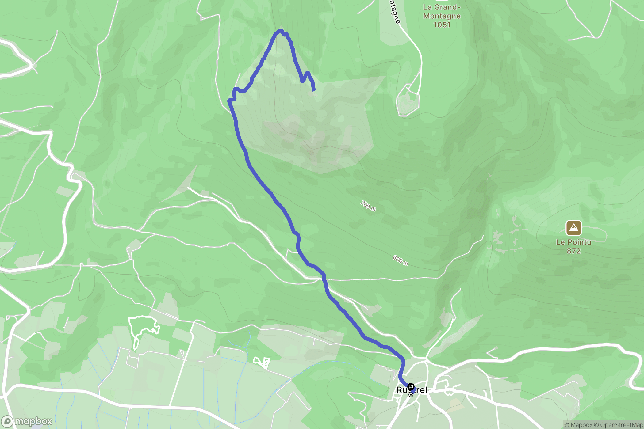 Rustrel: routekaart voor buitenactiviteiten - France