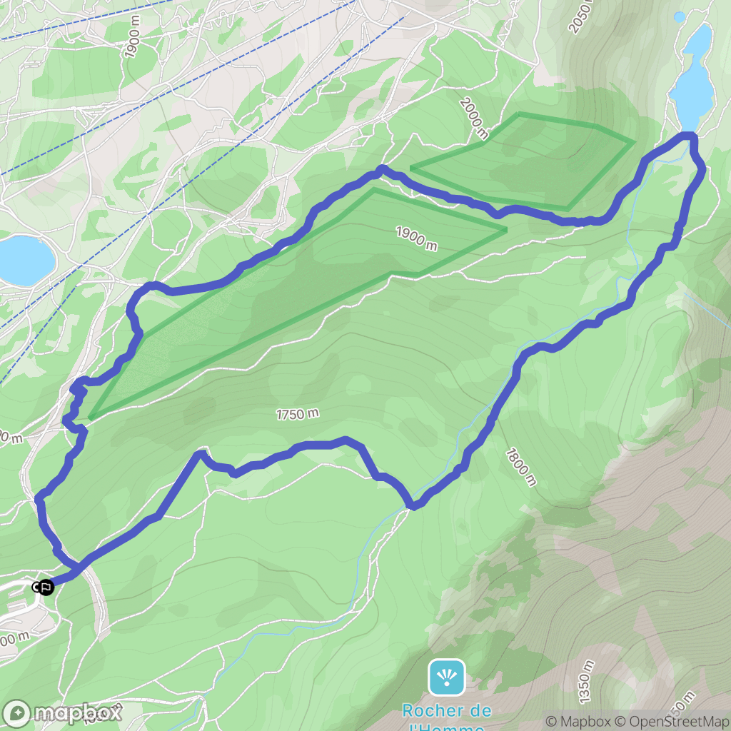Chamrousse: routekaart voor buitenactiviteiten - France