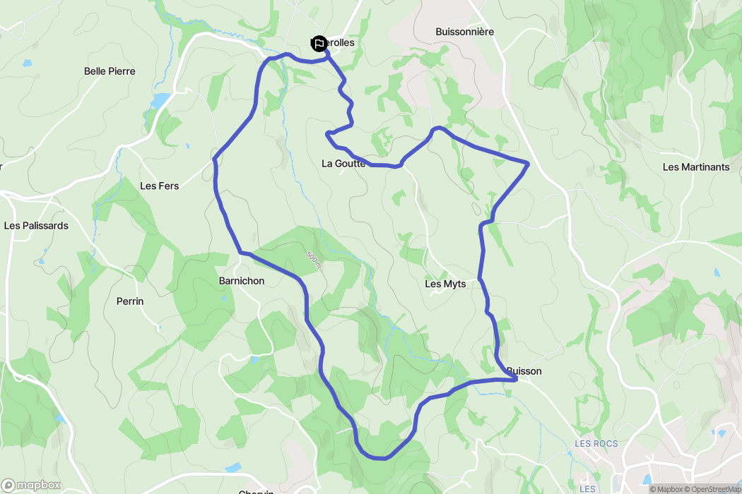 Nizerolles: routekaart voor buitenactiviteiten - France