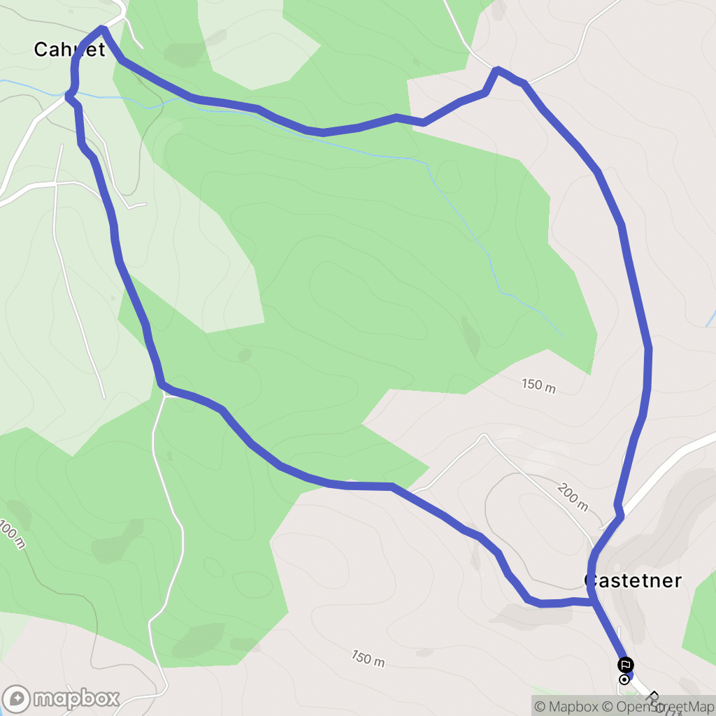 Castetner: routekaart voor buitenactiviteiten - France
