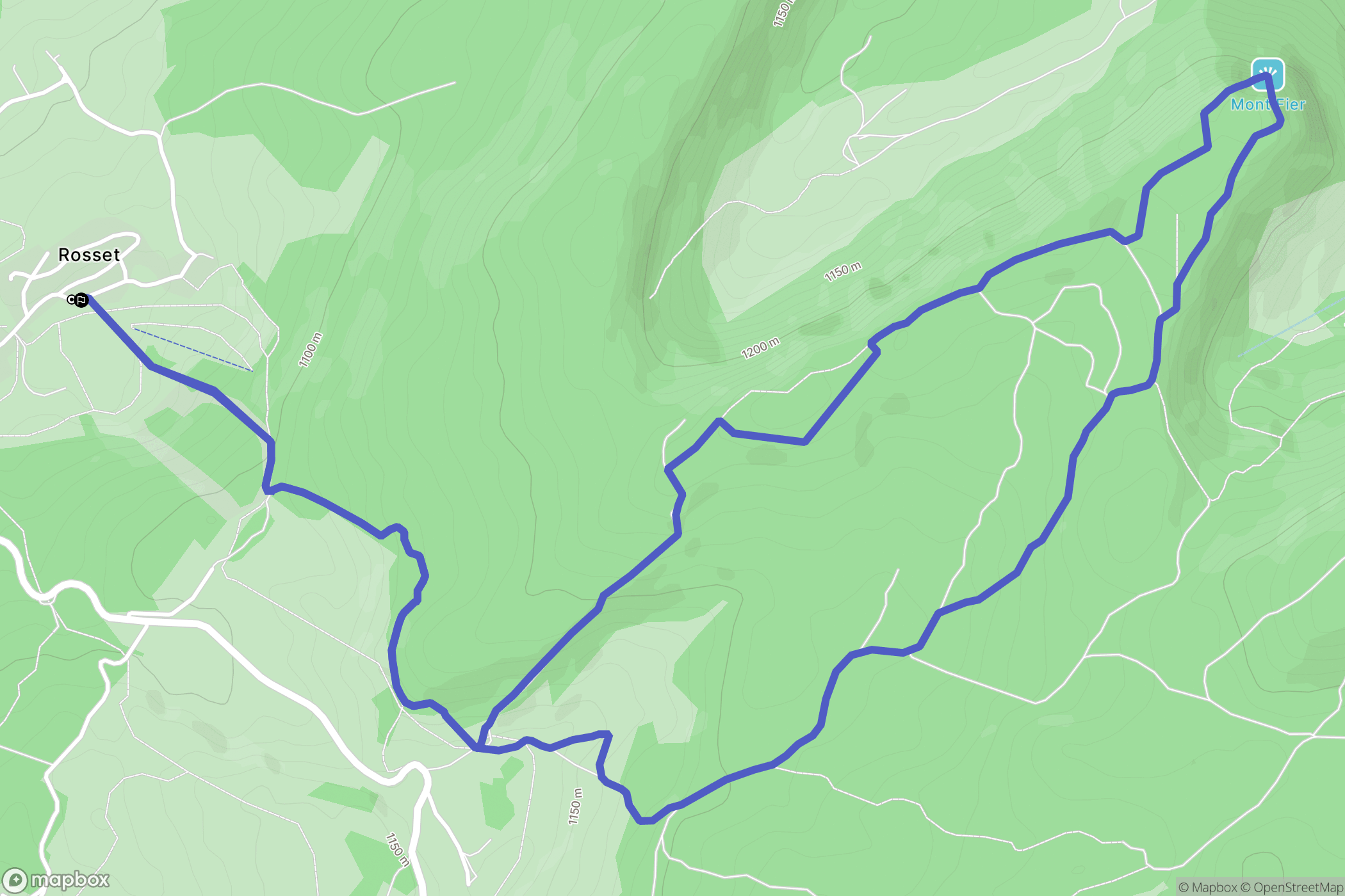 Longchaumois: routekaart voor buitenactiviteiten - France