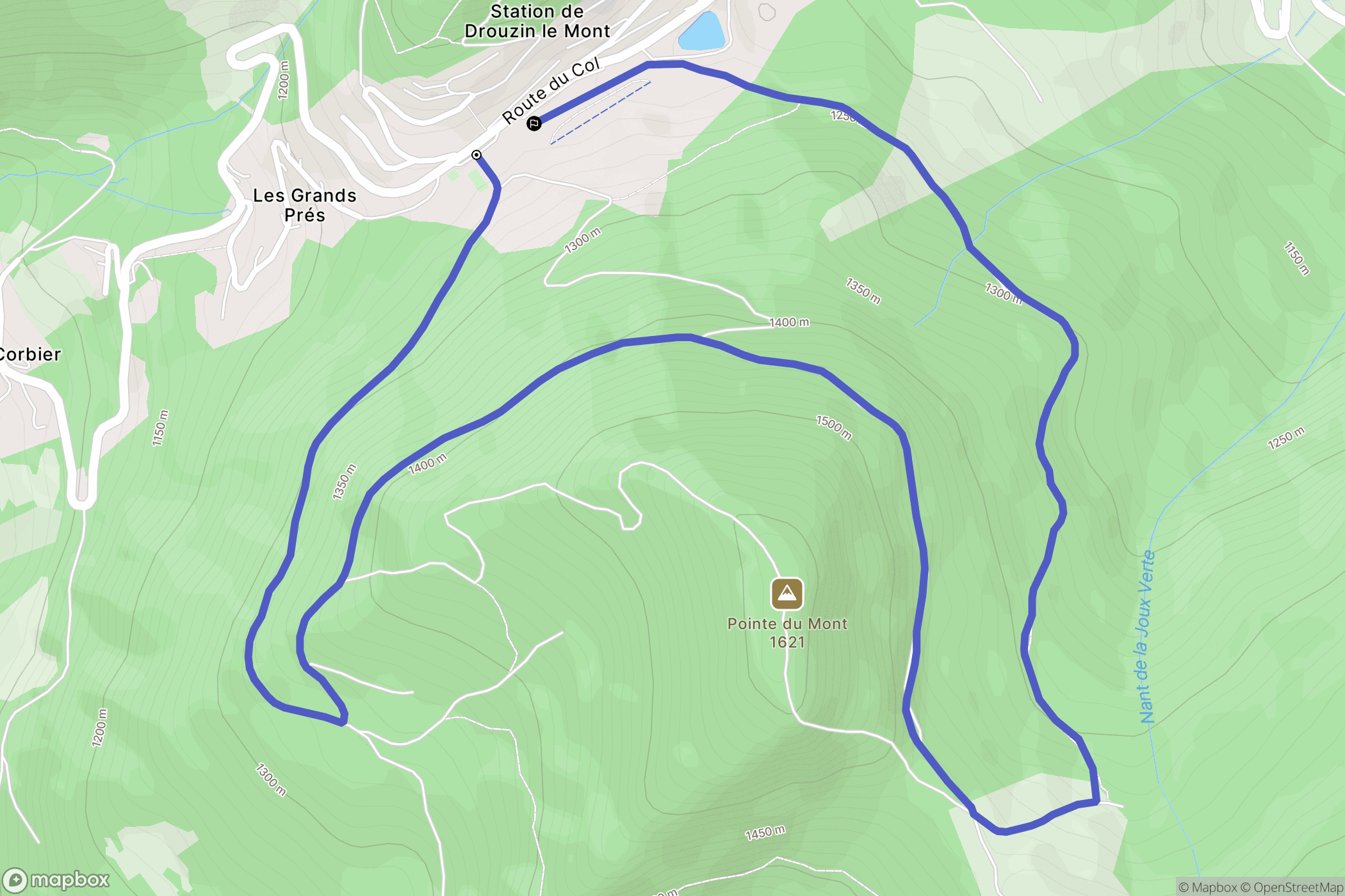 Le Biot: routekaart voor buitenactiviteiten - France