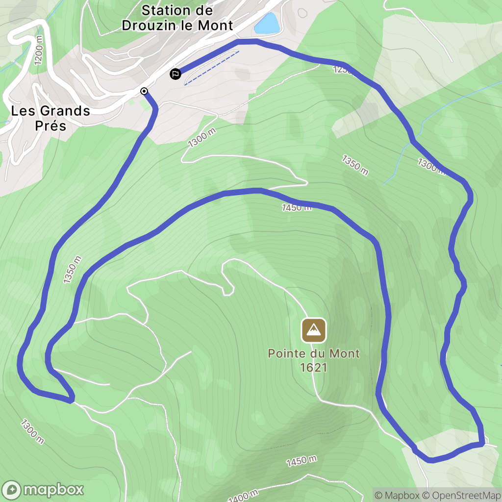 Le Biot: routekaart voor buitenactiviteiten - France