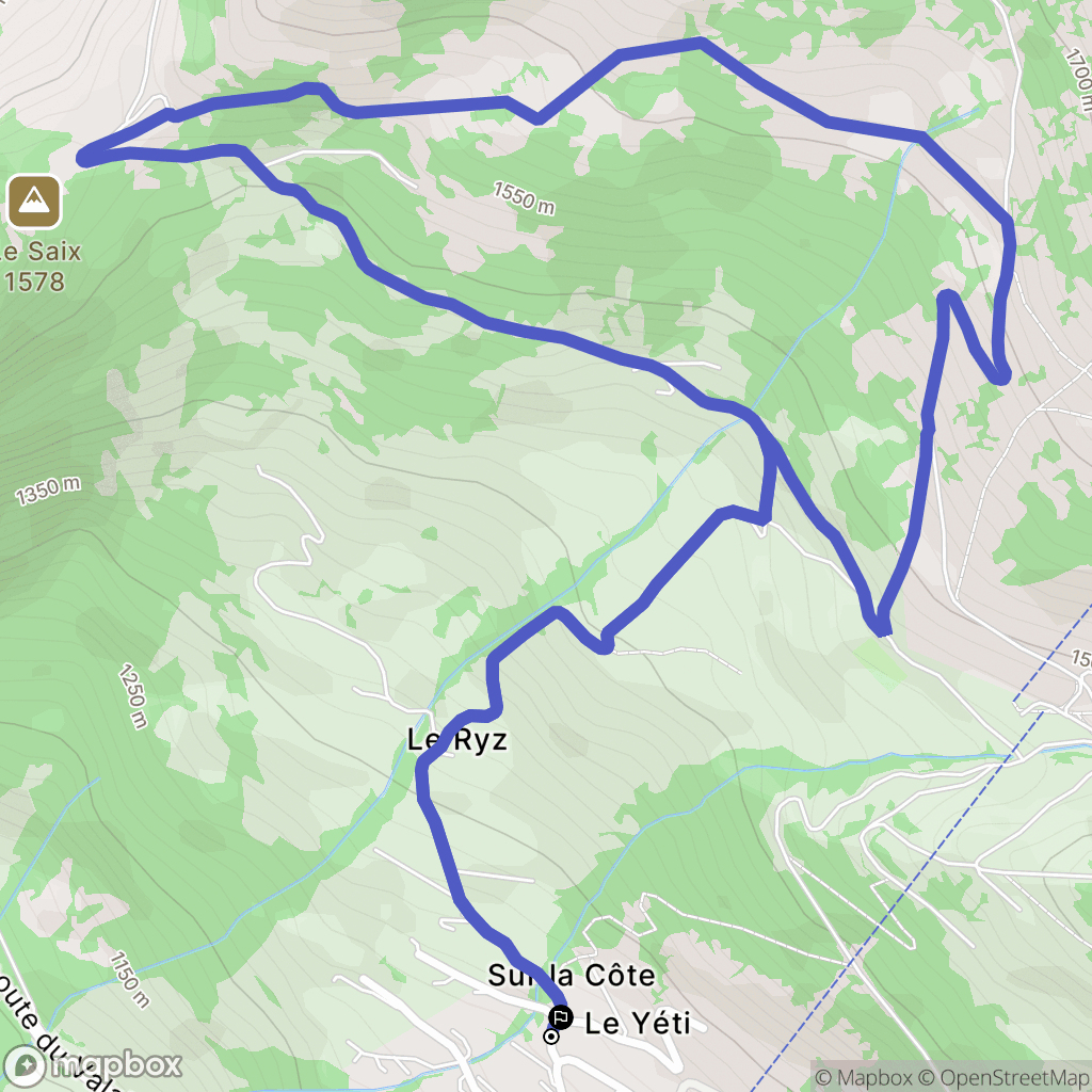 Châtel: routekaart voor buitenactiviteiten - France