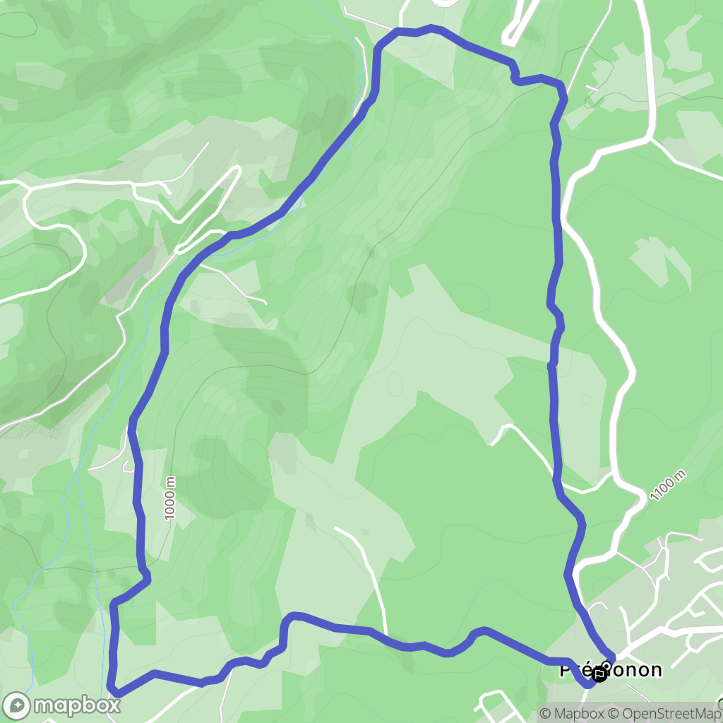Prémanon: routekaart voor buitenactiviteiten - France