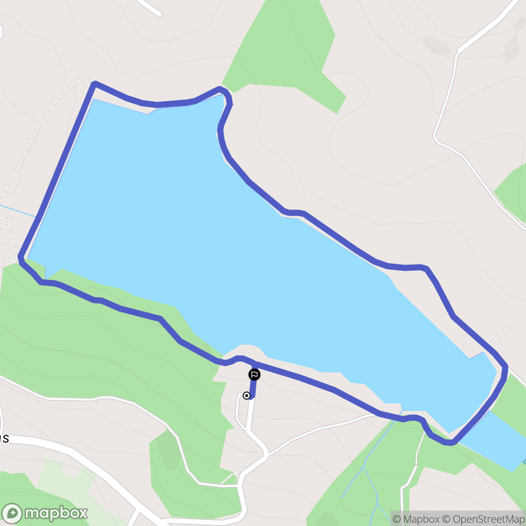 Serres-Castet : carte du parcours de randonnée - France