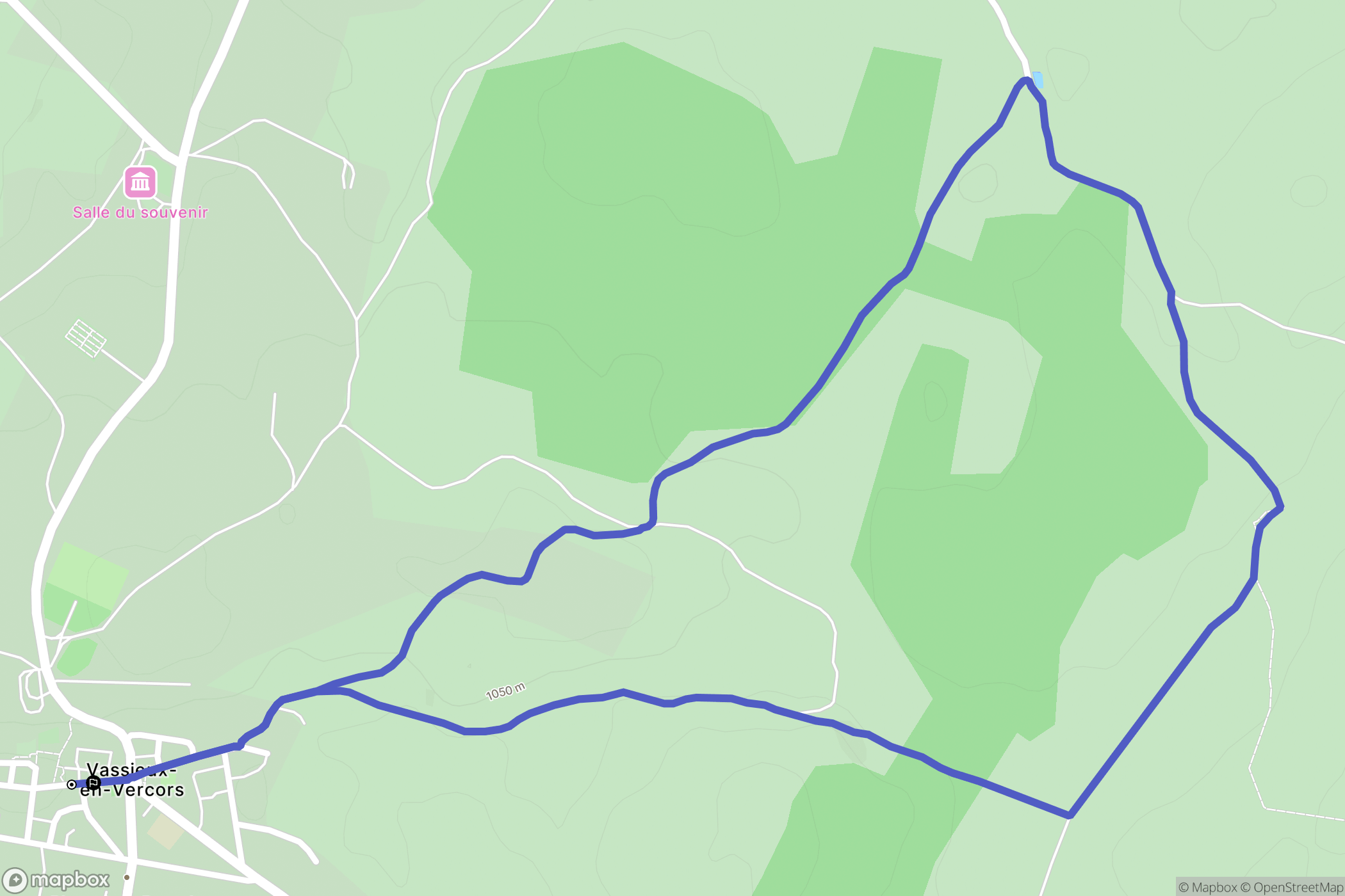 Vassieux-en-Vercors: routekaart voor buitenactiviteiten - France