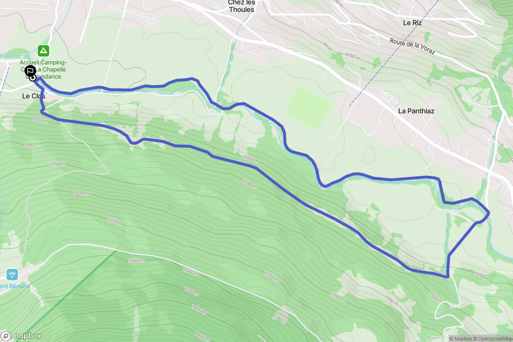 La Chapelle-d'Abondance: routekaart voor buitenactiviteiten - France