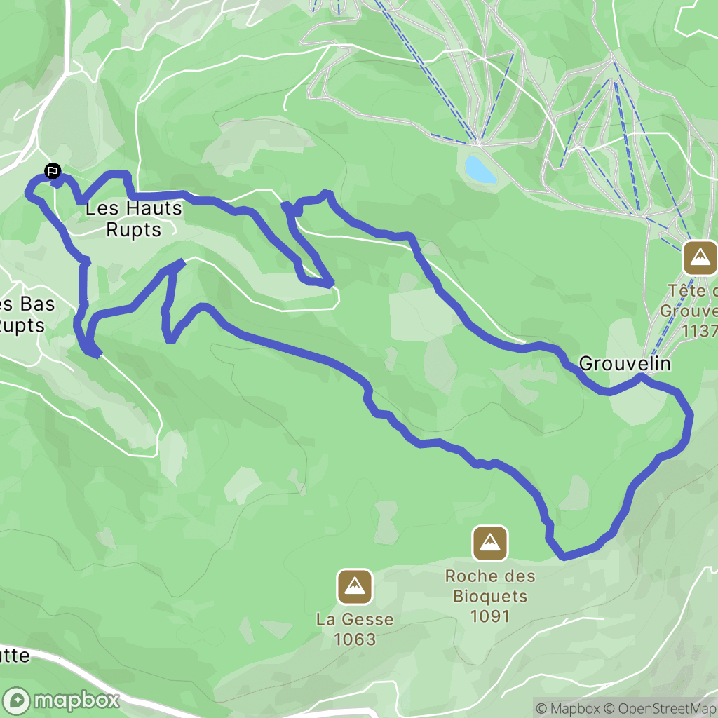 Gérardmer: routekaart voor buitenactiviteiten - France