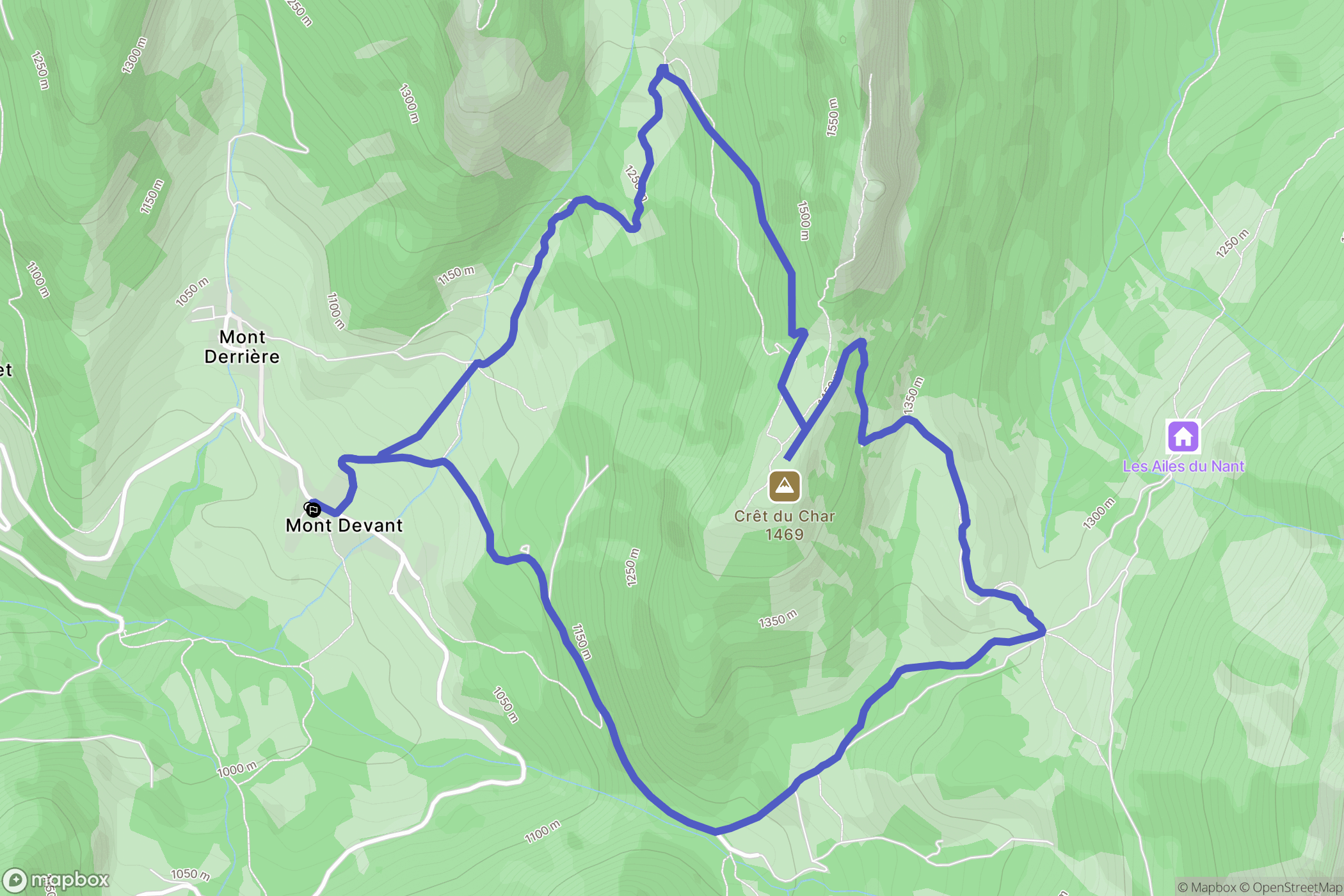 Bellecombe-en-Bauges: routekaart voor buitenactiviteiten - France