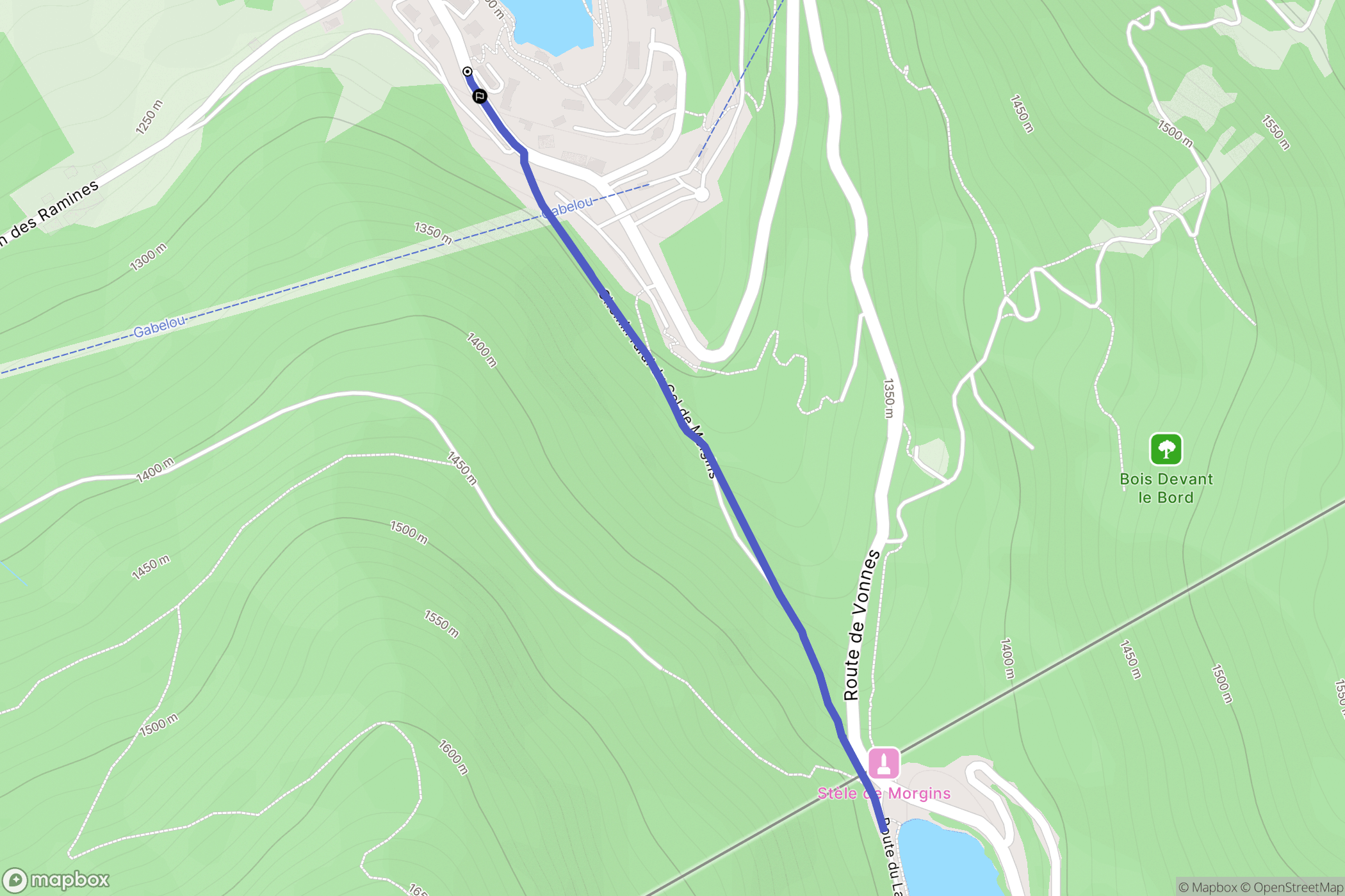 Châtel: routekaart voor buitenactiviteiten - France