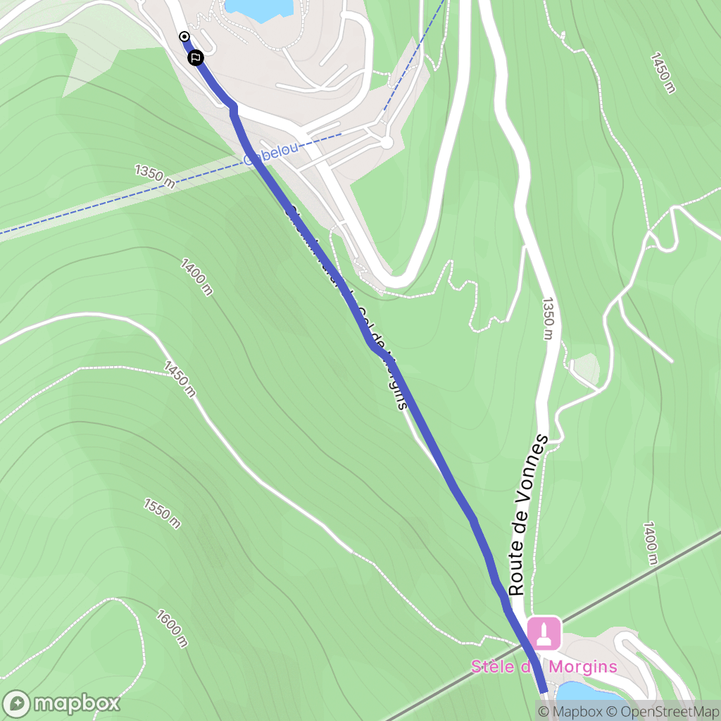 Châtel: routekaart voor buitenactiviteiten - France
