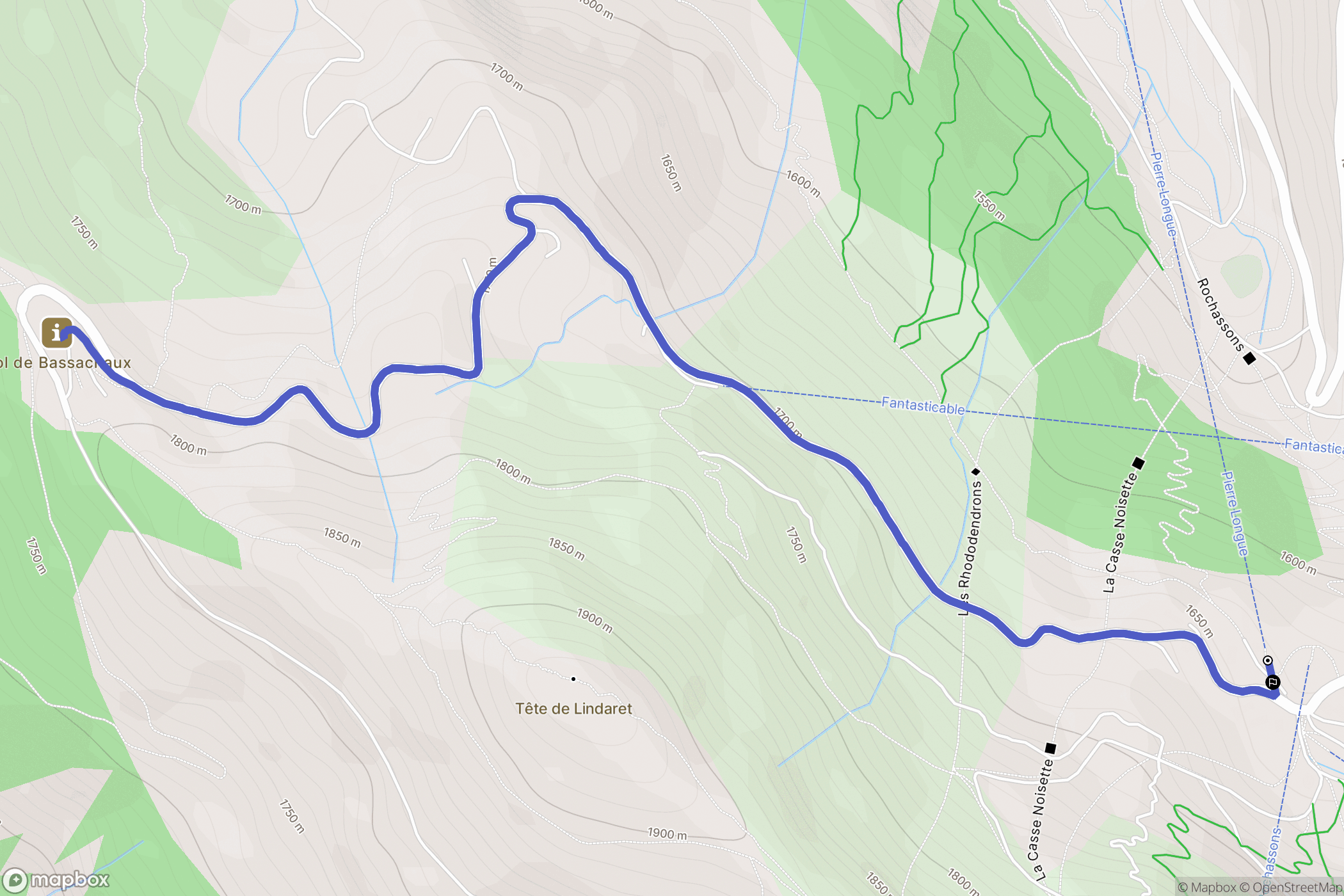 Châtel: routekaart voor buitenactiviteiten - France