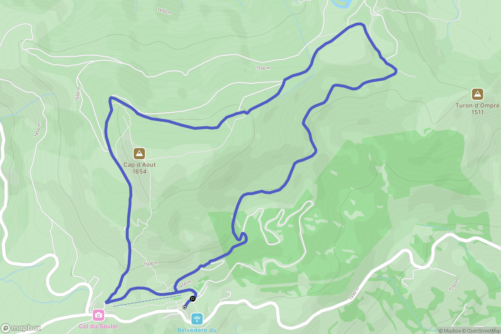 Aucun: routekaart voor buitenactiviteiten - France